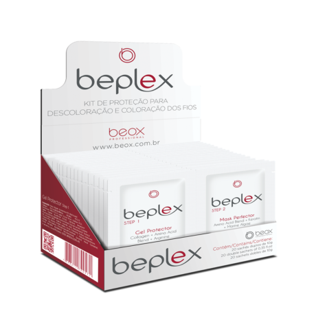 Beox Kit de protection pour les colorations et décolorations Beplex 2 STEP