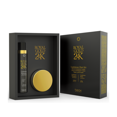 Beox- Kit d’entretien après lissage Royal Gold 24k 490G