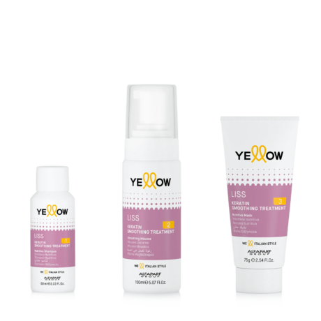 Liss Keratin Smoothing Treatment Yellow